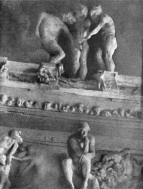 Der Denker (Urspr�nglicher Platz innerhalb der H�llentforte)