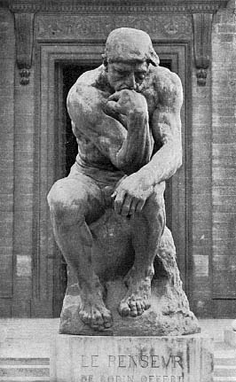 Der Denker (Vor dem Pantheon)
