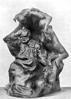 Entwurf eines Denkmals f�r Victor Hugo